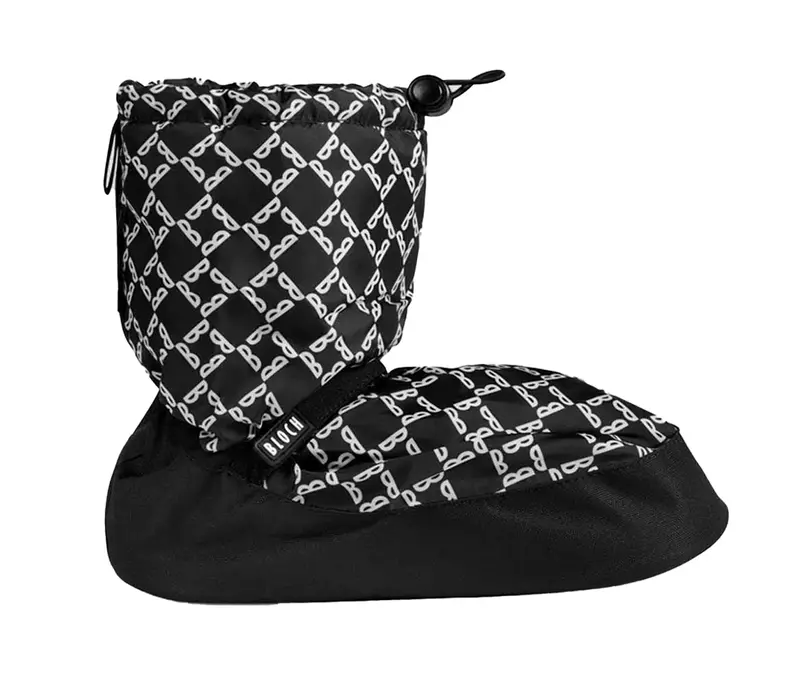 Bloch crazy printed booties, Wärmeschuhe - Schwarz diamond Bloch