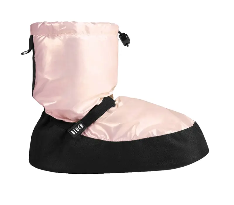 Bloch Metallic Bootie, Damen-Aufwärmschuhe Bloch Metallic Bootie, Damen-Wärmerschuhe – Rosa Pink Metallic Bloch