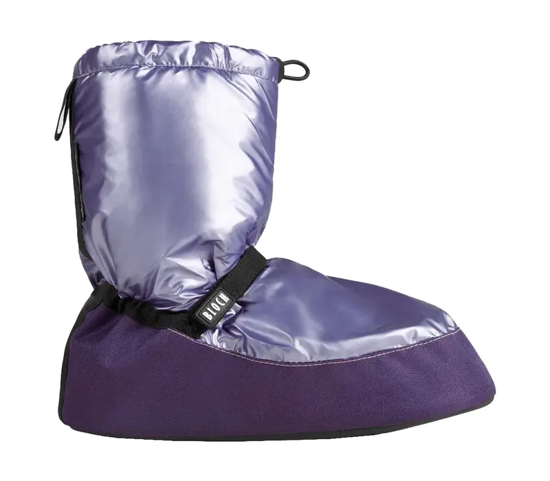 Bloch Metallic Bootie, Damen-Wärmestiefel - Violett Purple metallic Bloch