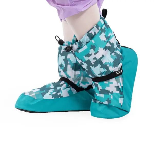 Bloch crazy printed Booties, Wärmeschuhe 