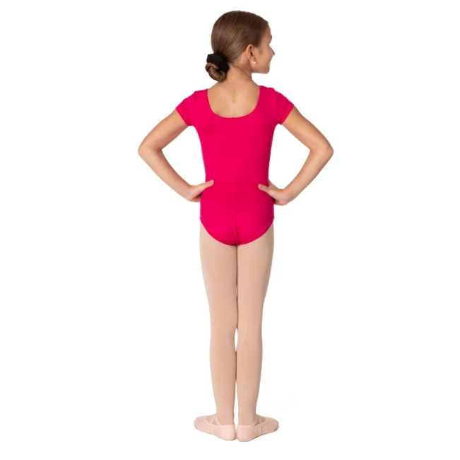 Bloch Dujour, Mädchen-Kurzarmtrikot Bloch Dujour, Mädchen-Trikot mit kurzen Ärmeln – Violett Berry Bloch
