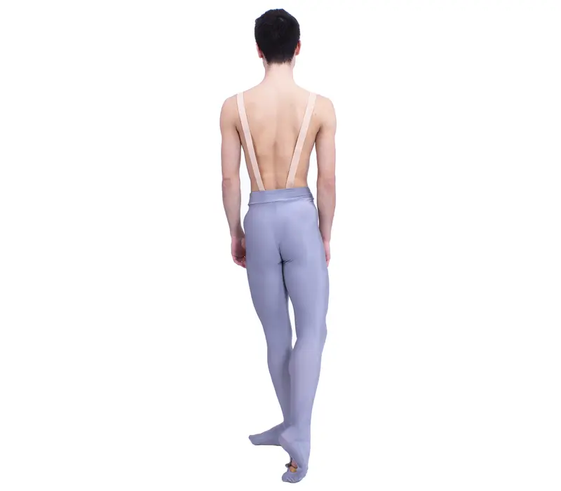 Bloch, Herren-Leggings mit Öffnung am Fuß Bloch, Herren-Leggings mit Fußöffnung - Grau - grey