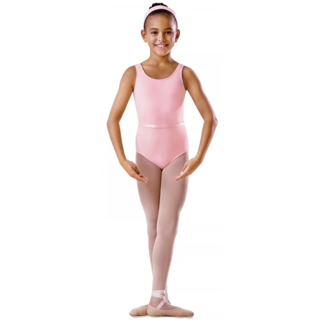 Baumwoll-Trikot mit breiten Trägern – Bloch Rosa