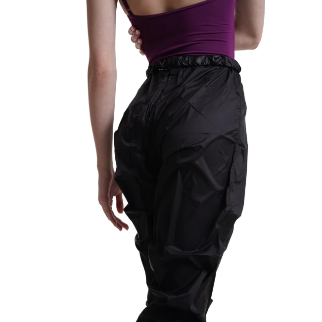 Bloch, lange Damen-Warm-up-Knisterhosen Bloch, Damen lange Aufwärm-„Raschel“-Hose – Hellrosa Bloch