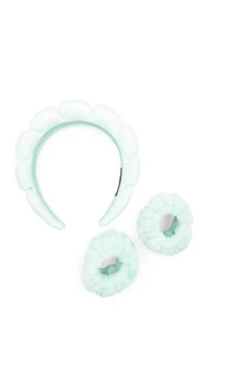 Capezio Spa-Set, Set aus Haarband und Armbändern