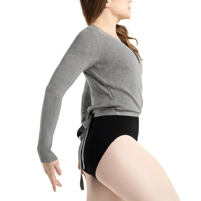 Knit Wrap Sweater, Damenpullover Knit Wrap Sweater, Damenpullover