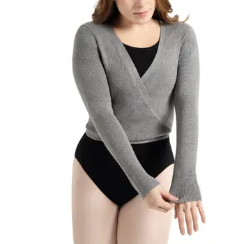 Knit Wrap Sweater, Damenpullover  