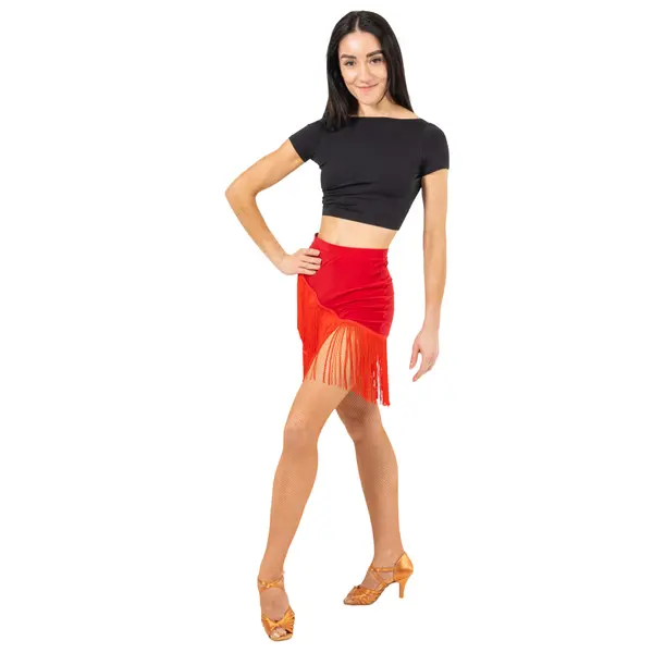 Capezio Clover Crop Top, Damen-Latino-Top 
