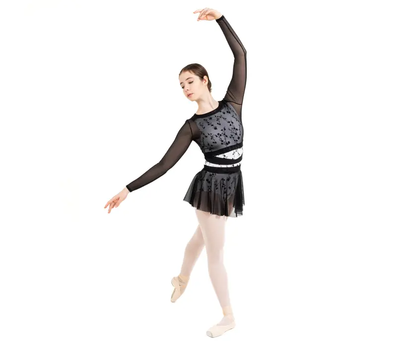 Capezio C'est la vie Fleur, Damen-Trikot mit breiteren Trägern – Cascading Florals Capezio