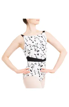 Capezio C'est la vie Fleur, Damen-Trikot mit breiteren Trägern