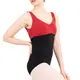 Capezio C'est La Vie Étoile Leotard, Damen-Trikot mit breiten Trägern
