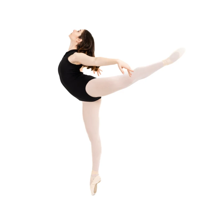 Capezio C'est La Vie La Belle, Damen-Trikot mit Nackenverschluss - Schwarz Capezio C'est La Vie La Belle, Damen-Trikot mit Nackenverschluss - Schwarz