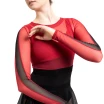 Capezio C'est La Vie Joyeux Mesh-Cover-up, Damen-Top