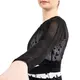 Capezio C'est La Vie Joyeux Mesh-Cover-up, Damen-Top