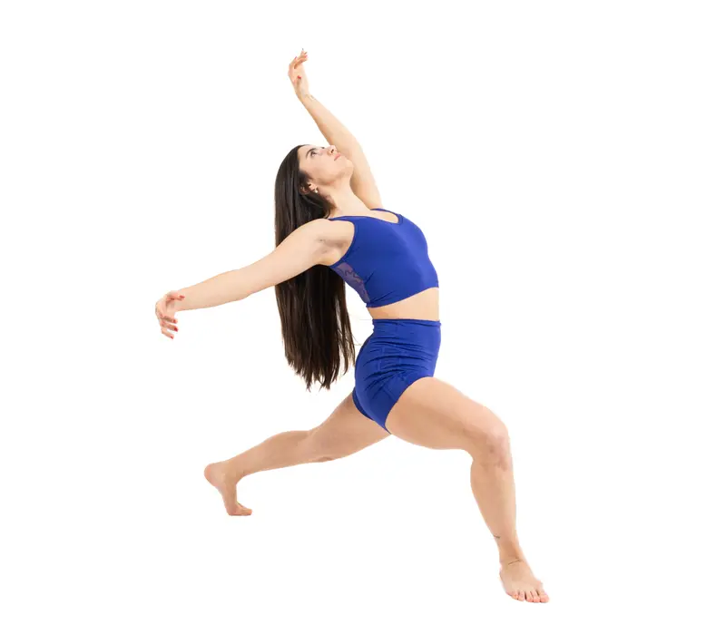 Capezio Bella Notte Dolce Tank, Damen-Top Capezio Bella Notte Dolce Tank, Damen-Top - Blaues Spektrum