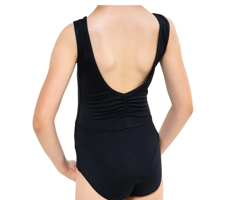 Capezio Eloise Trikot, Trikot für Mädchen Capezio Eloise Leotard, Turntrikot für Mädchen – Schwarz