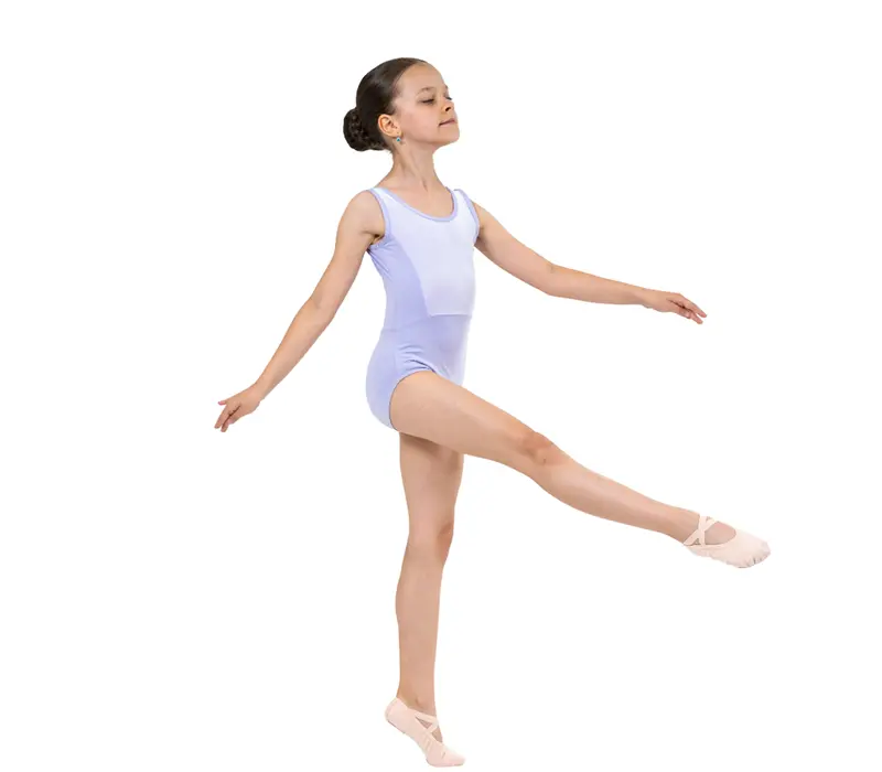 Capezio Eloise Leotard, Trikot für Mädchen – Violett – Lavender Capezio Eloise Leotard, Trikot für Mädchen – Violett – Lavender