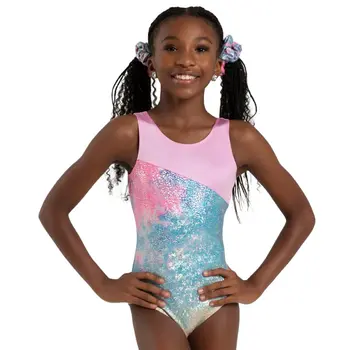 Capezio Glimmer Leotard, Gymnastikanzug für Mädchen