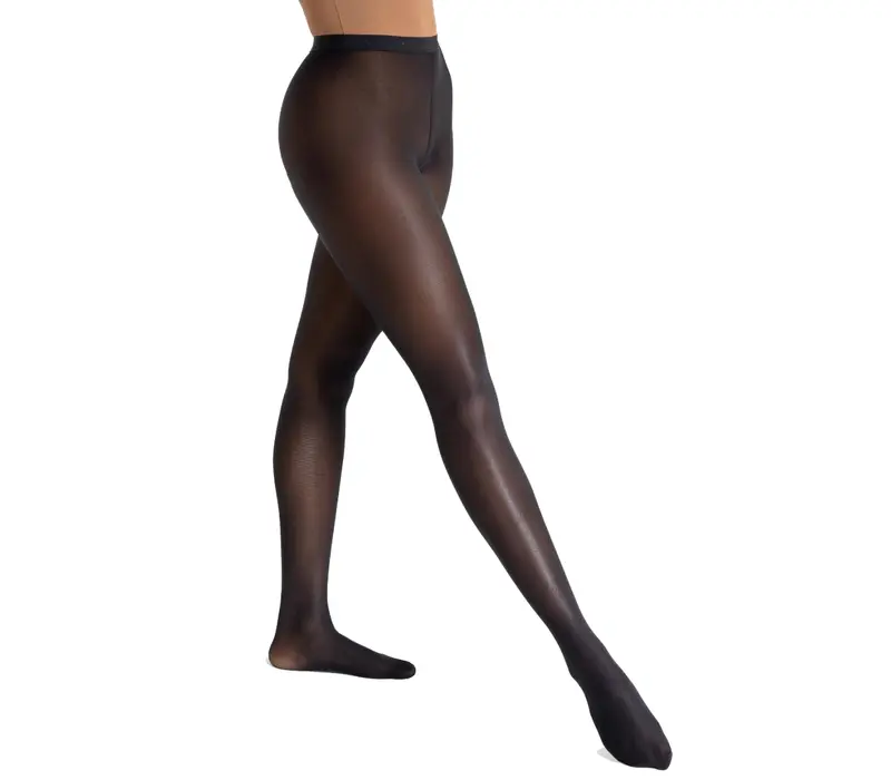 Capezio ultra shimmery, glänzende Strumpfhose - Schwarz