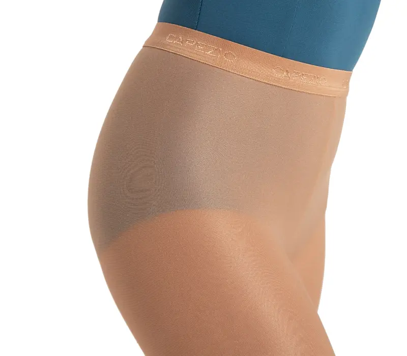 Capezio ultra shimmery, glänzende Mädchen-Steigbügelstrumpfhose - Light toast Capezio Capezio ultra shimmery, glänzende Mädchen-Steigbügelstrumpfhose - Light toast Capezio