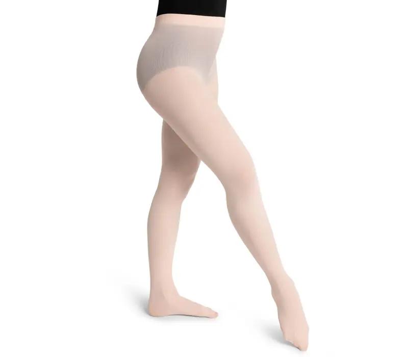 Capezio Ultra Soft Footed Tights, Damenstrumpfhose mit geschlossenem Fuß - Capezio Ballettrosa