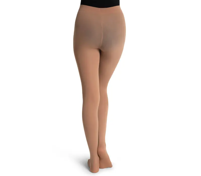 Capezio Ultra Soft Footed Tights, Damen-Strumpfhosen mit durchgehendem Fuß Capezio Ultra Soft Footed Tights, Damenstrumpfhose mit geschlossenem Fuß – Capezio Nude