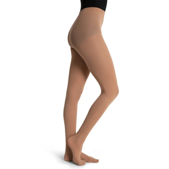 Capezio Ultra Soft Footed Tights, Damen-Strumpfhosen mit durchgehendem Fuß