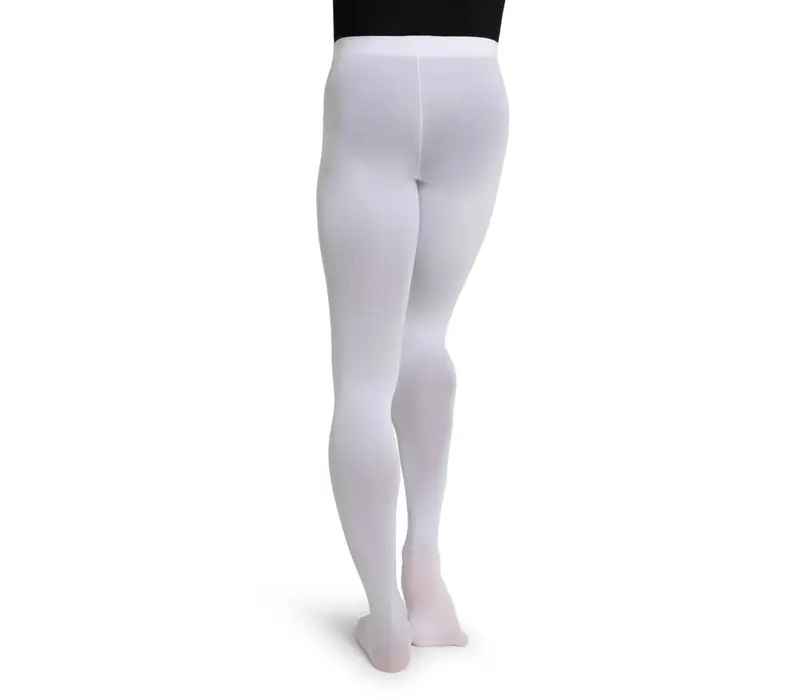 Capezio Ultra Soft Footed Tights, Damenstrumpfhose mit Fuß - Weiß