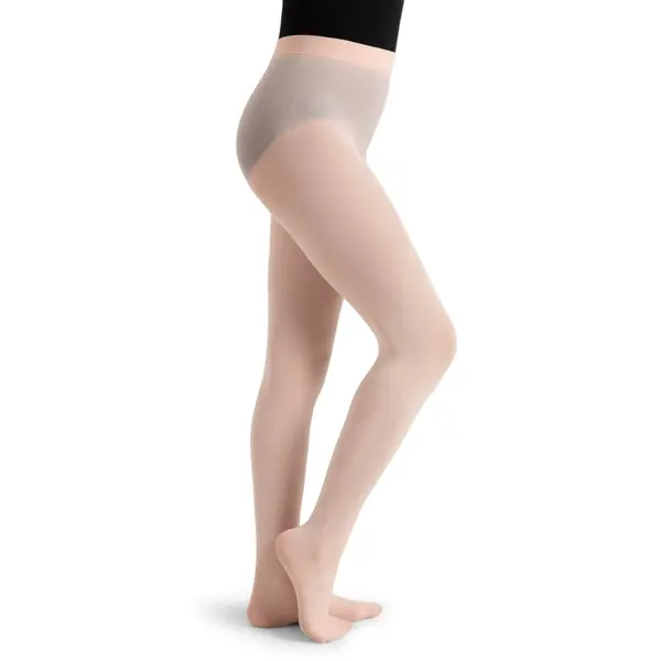 Capezio Ultra Soft Footed Tight, Mädchen-Strumpfhose mit geschlossenem Fuß