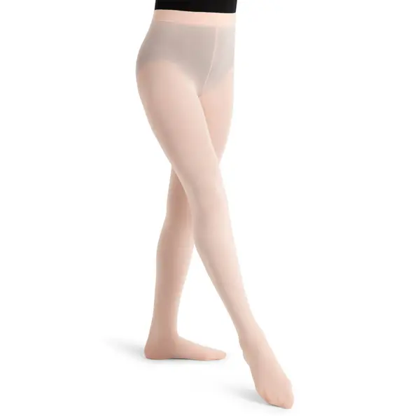 Capezio Ultra Soft Footed Tight, Mädchen-Strumpfhose mit geschlossenem Fuß