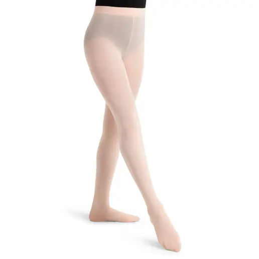 Capezio Ultra Soft Footed Tight, Mädchen-Strumpfhose mit geschlossenem Fuß