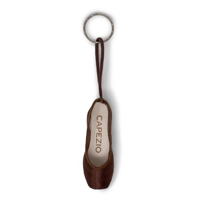 Capezio Ballett-Spitzenschuh, Anhänger – Dunkelbraun