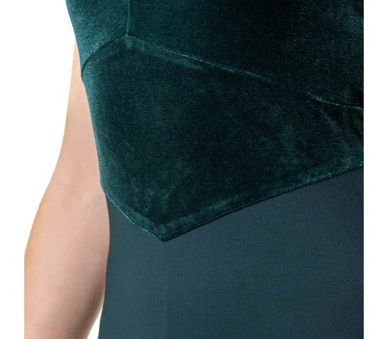 Capezio Aspen Leotard, Damen-Trikot Capezio Aspen Trikot, Damen-Trikot – Grün – dark green