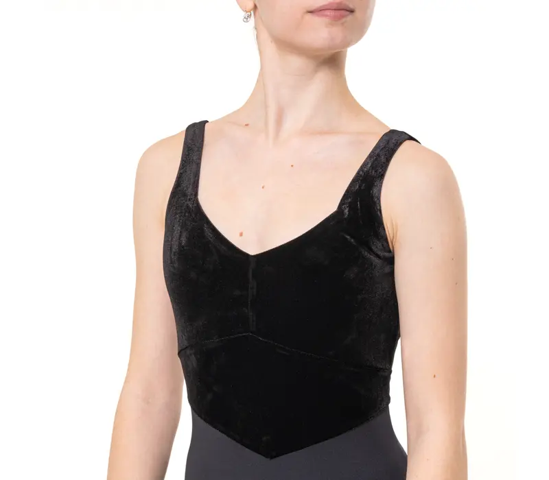 Capezio Aspen Leotard, Damen-Trikot - Schwarz