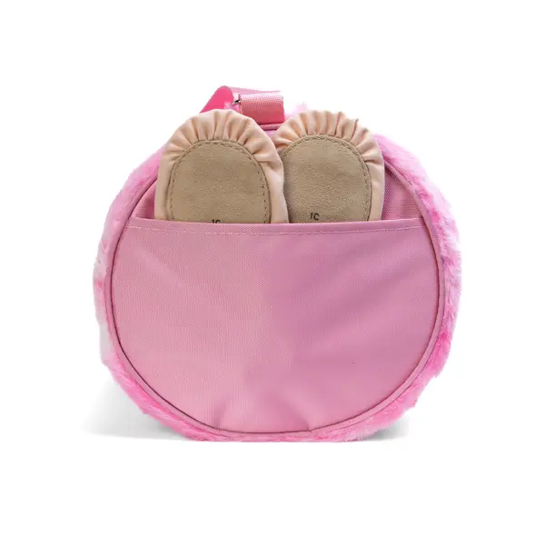 Capezio Faux Fur Dance Duffle, Mädchentasche 