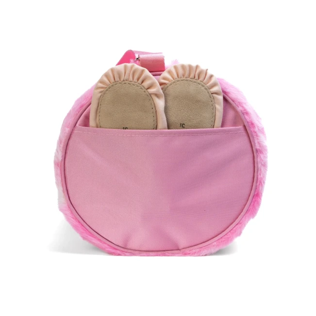 Capezio Faux Fur Dance Duffle, Mädchentasche Capezio Faux Fur Dance Duffle, Mädchentasche