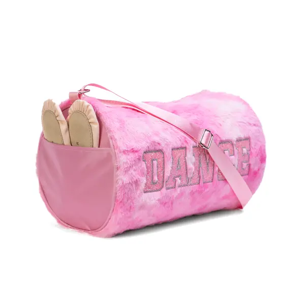 Capezio Faux Fur Dance Duffle, Mädchentasche 