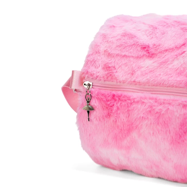 Capezio Faux Fur Dance Duffle, Mädchentasche Capezio Faux Fur Dance Duffle, Mädchentasche