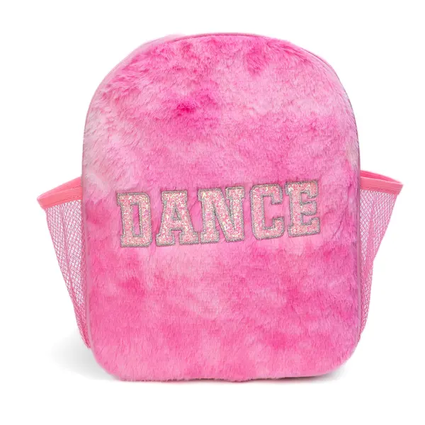 Capezio Faux Fur Dance Backpack, Mädchenrucksack
