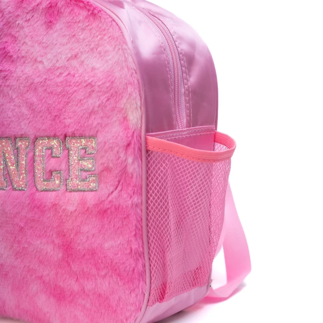 Capezio Faux Fur Dance Backpack, Mädchenrucksack Capezio Faux Fur Dance Backpack, Mädchenrucksack