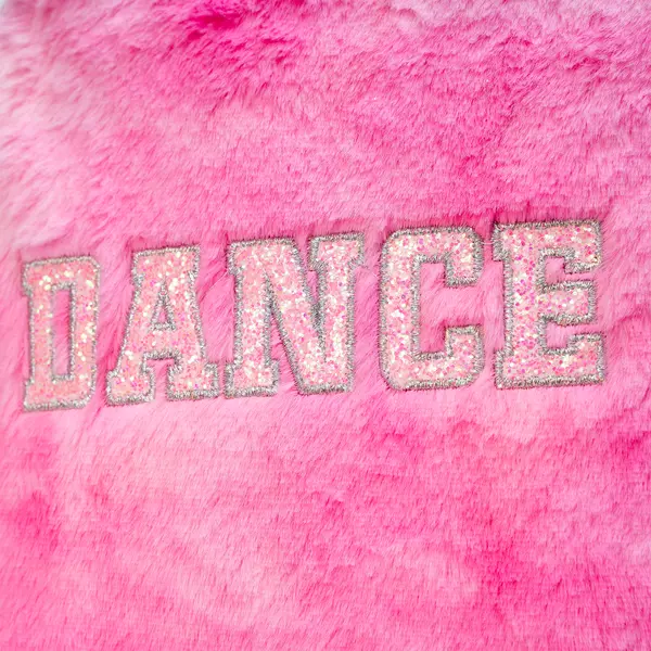 Capezio Faux Fur Dance Backpack, Mädchenrucksack