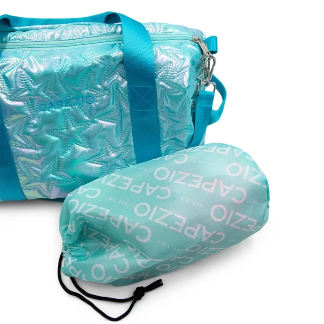 Capezio Metallic Star Travel Duffle, Tasche Capezio Metallic Star Travel Duffle, Tasche - Metallic Türkis Capezio