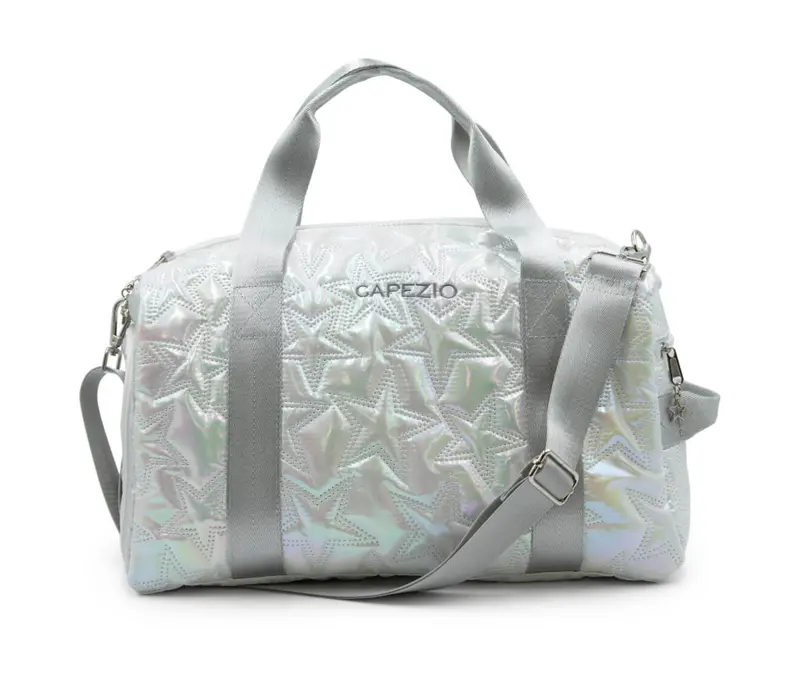 Capezio Metallic star travel duffle, Tasche – Silber Metallic Silver Capezio