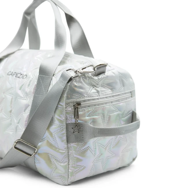Capezio Metallic star travel duffle, Tasche – Silber Metallic Silver Capezio