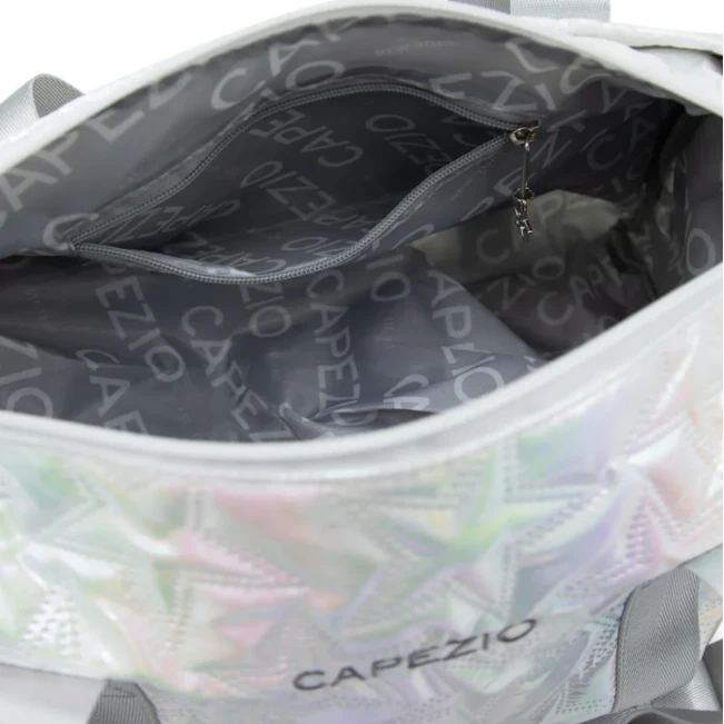 Capezio Metallic star travel duffle, Tasche – Silber Metallic Silver Capezio