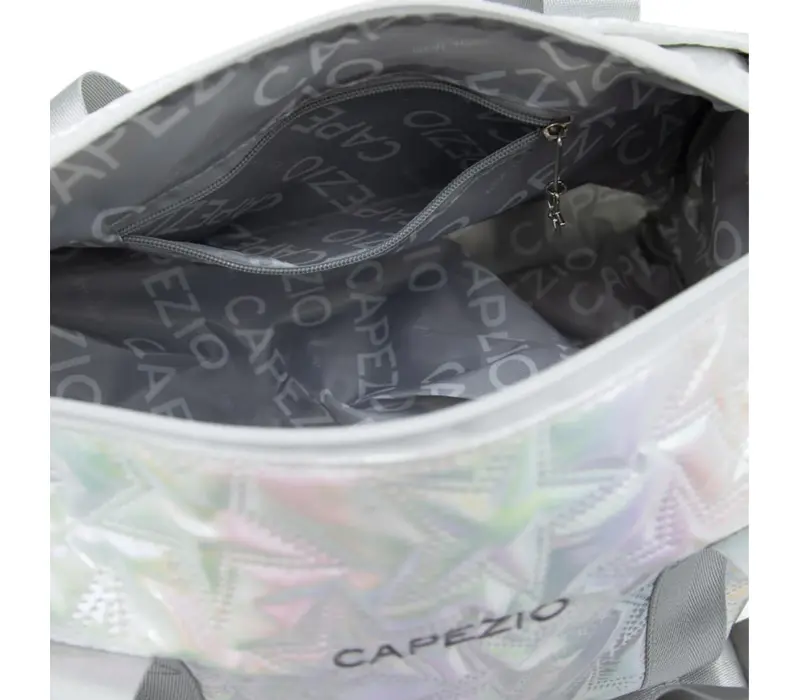 Capezio Metallic star travel duffle, Tasche – Silber Metallic Silver Capezio