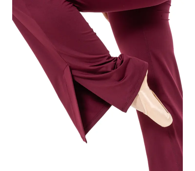 Capezio Beguile Pant, Damenhose - Weinrote Windsor Wine Capezio