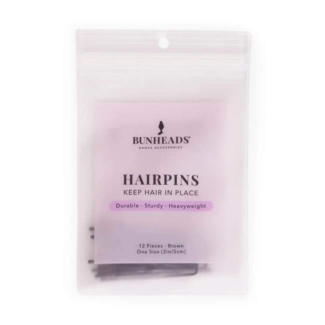 Bunheads, Haarnadeln mit einer Länge von 5 cm Bunheads, Haarnadeln mit einer Länge von 5 cm - Braun