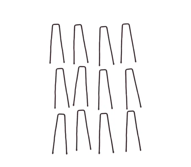 Bunheads, Haarnadeln mit einer Länge von 5 cm - Braun