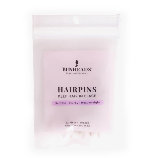 Bunheads, Haarnadeln mit einer Länge von 5 cm Bunheads, Haarnadeln mit 5 cm Länge – Blond